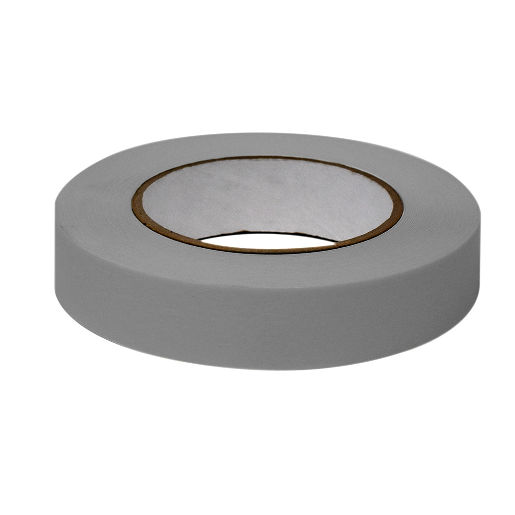 Globe Scientific Labeling Tape, 1" x 60yd per Roll, 3 Rolls/Case, Silver  Image